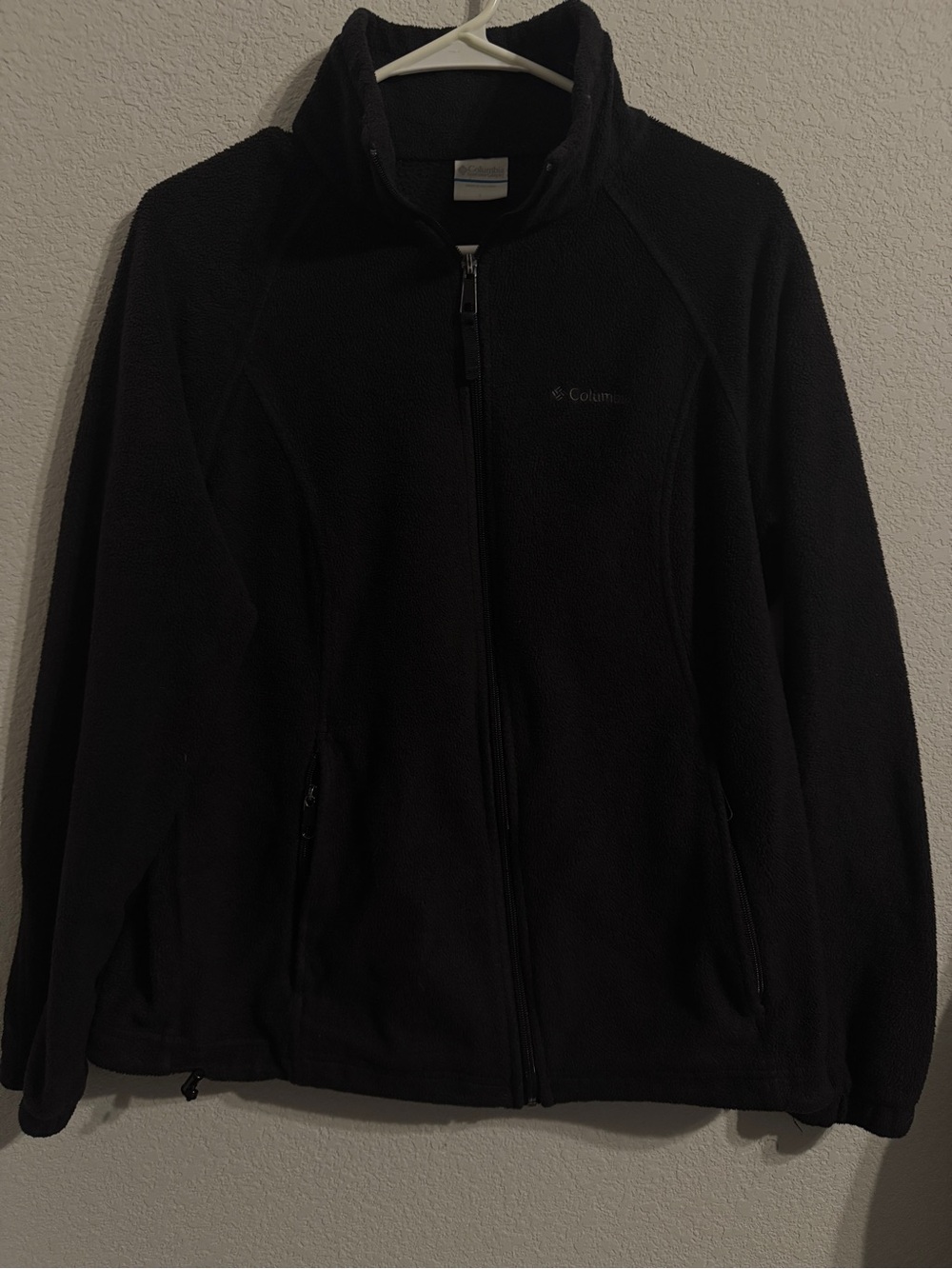 Columbia Black Fleece Jacket - Size L